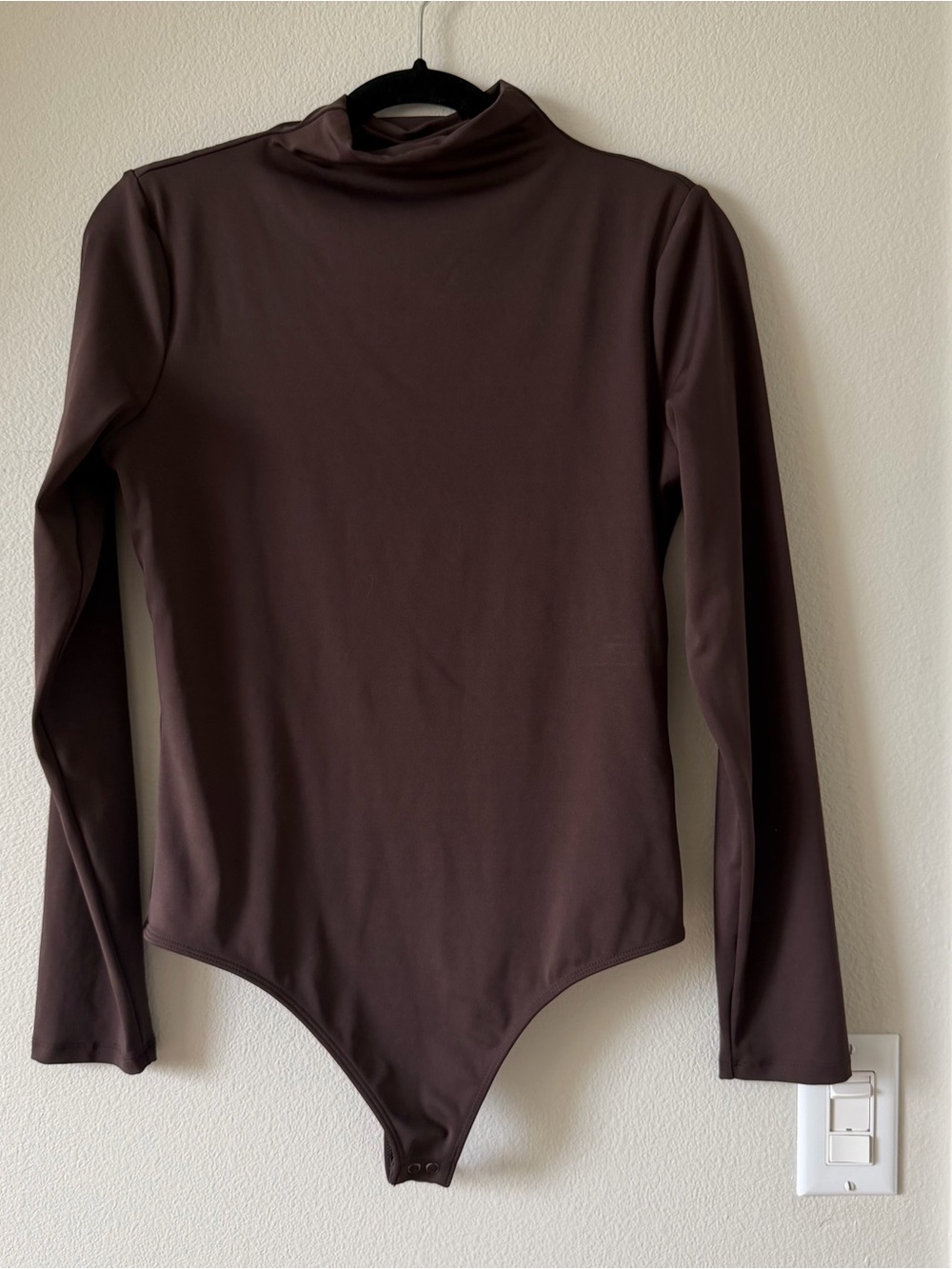 express body contour compression mock neck bodysuit
